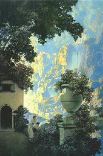 Sunrise by Maxfield Parrish