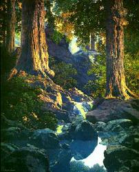 The Glen by Maxfield Parrish